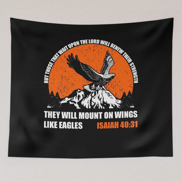 Item preview, Isaiah 40:31 Christian Bible Verse And Scripture designed and sold by merchbyrb.