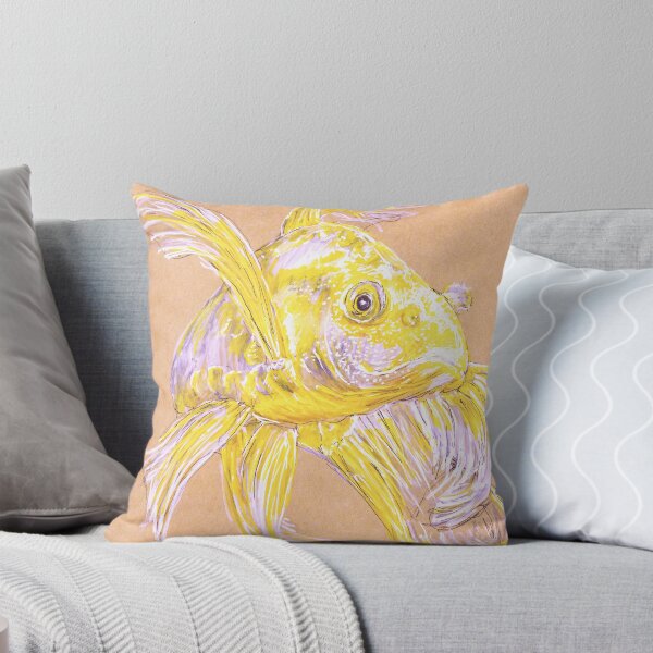 Item preview, Gold Butterfly Koi — Cyprinus rubrofuscus designed and sold by Sheila Singhal.