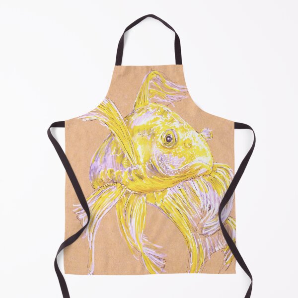 Item preview, Gold Butterfly Koi — Cyprinus rubrofuscus designed and sold by Sheila Singhal.