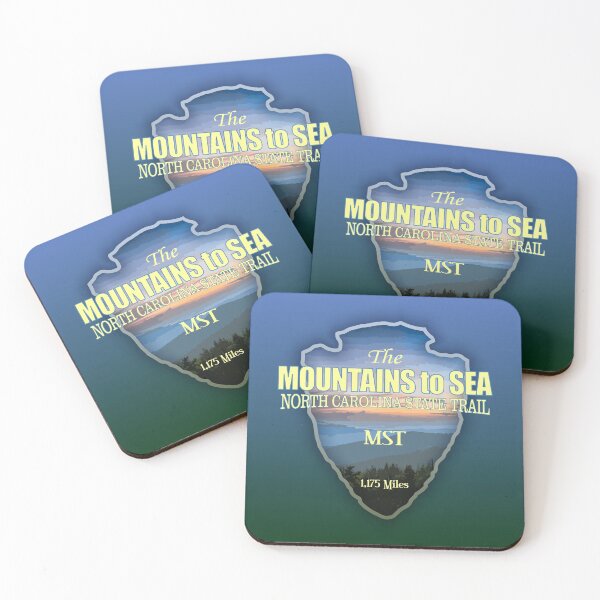 Item preview, Mountains to Sea Trail (arrowhead) designed and sold by curranmorgan.