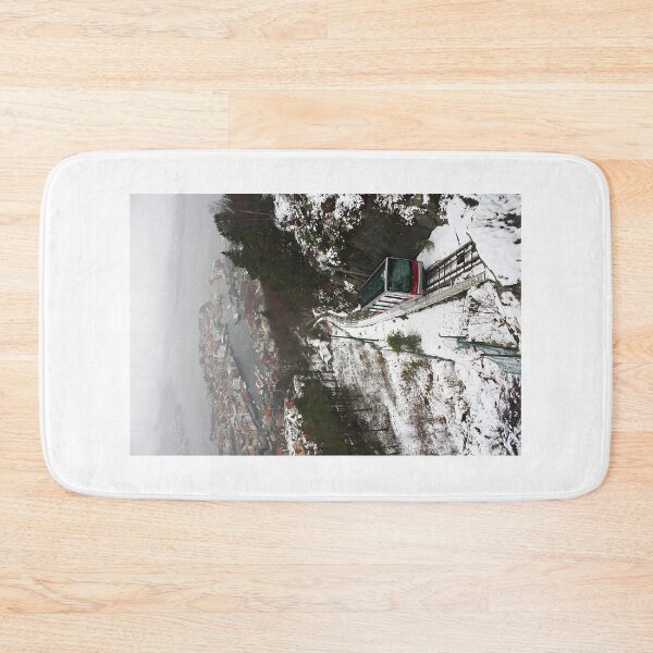 Item preview, Fløibanen, Bergen - Funicular Railway, Bergen - Norway designed and sold by LouiseFranksArt.
