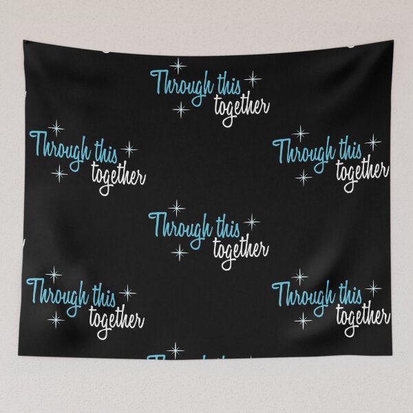 Item preview, Through this together (motivational quote) designed and sold by ThePrintCrafty.