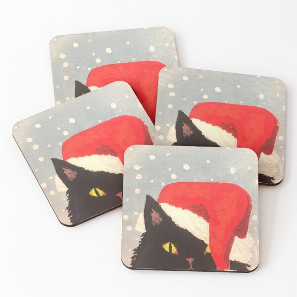 Item preview, santa cat designed and sold by Tonionio.