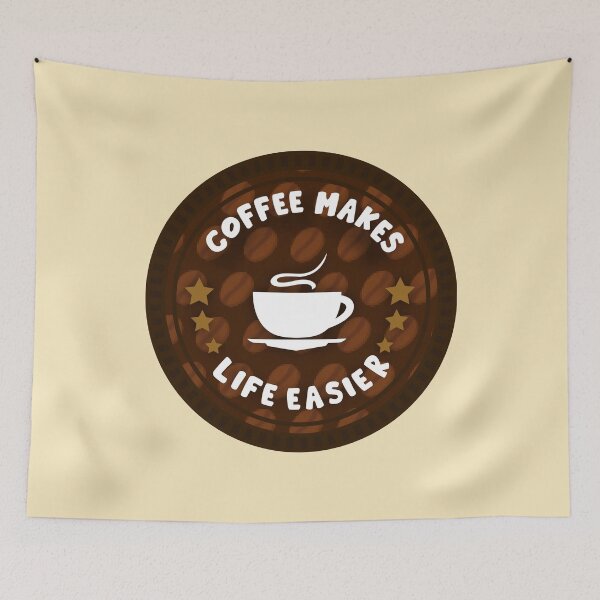 Item preview, COFFEE MAKES LIFE EASIER designed and sold by noahs-shop.