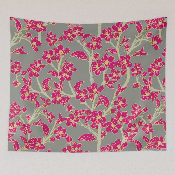 Artikelvorschau, Schönes Winterblumenmuster entworfen und verkauft von RSDigitalPrintDesign.