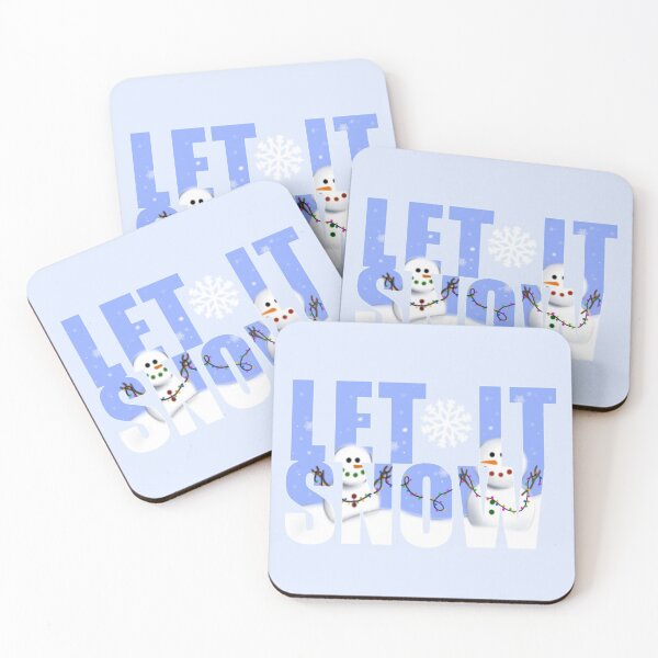Item preview, Let it snow Christmas snowman designed and sold by Randompicture.