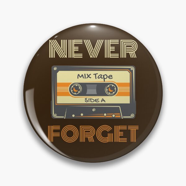 Item preview, Never Forget - Retro Style Mix Tape designed and sold by Adonalyn.