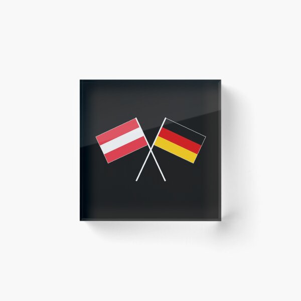 Item preview, German-Austrian friendship flag banner designed and sold by GeogDesigns.