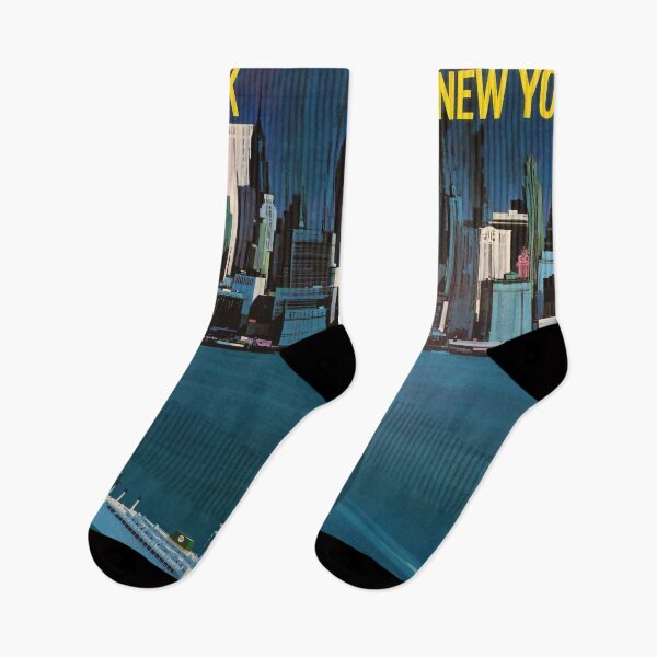 Artikelvorschau, retro classic New York poster entworfen und verkauft von CorasPosters.