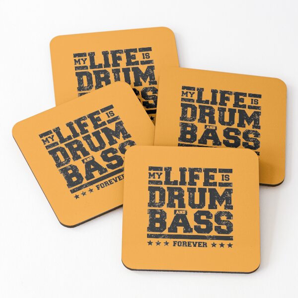 Item preview, MY LIFE IS DRUM AND BASS FOREVER (Black) designed and sold by ichtees.