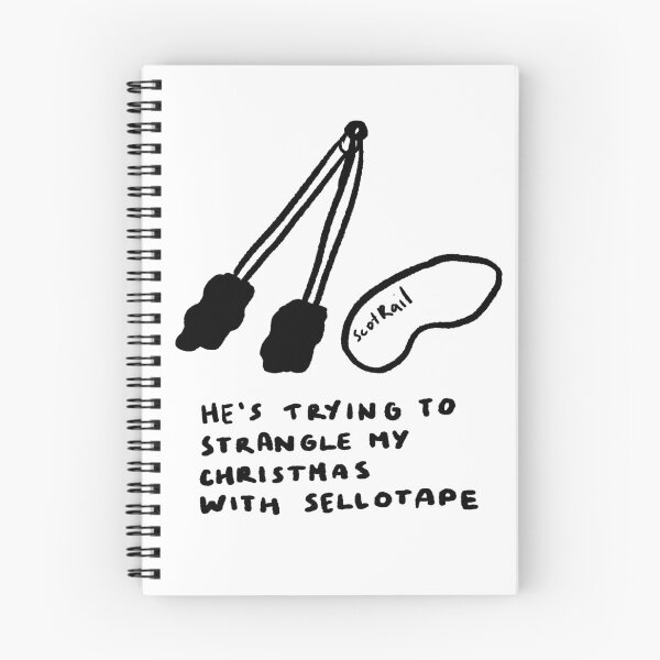 Item preview, He's Trying to Strangle my Christmas with Sellotape designed and sold by 4naans.