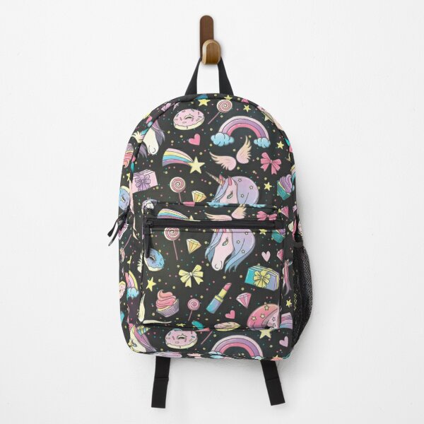 Cute Kawaii Goth Bunny Creepy Pastel Goth Clothing Backpack for