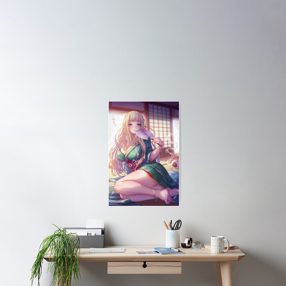 Kari Astralia | Kimono girl Poster