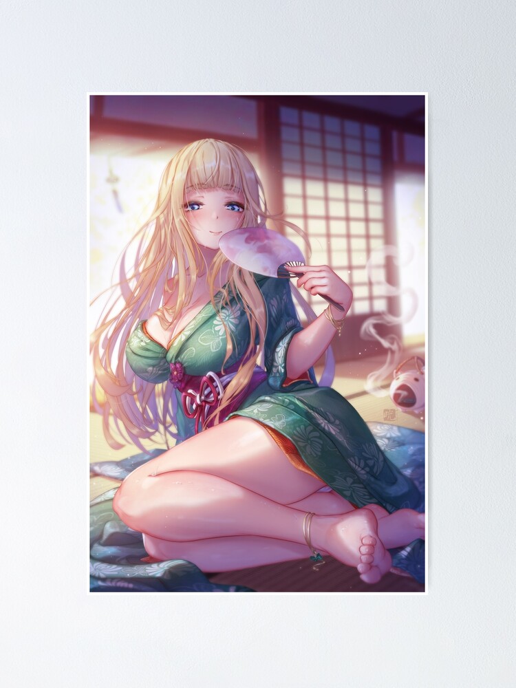 Alternate view of Kari Astralia | Kimono girl Poster