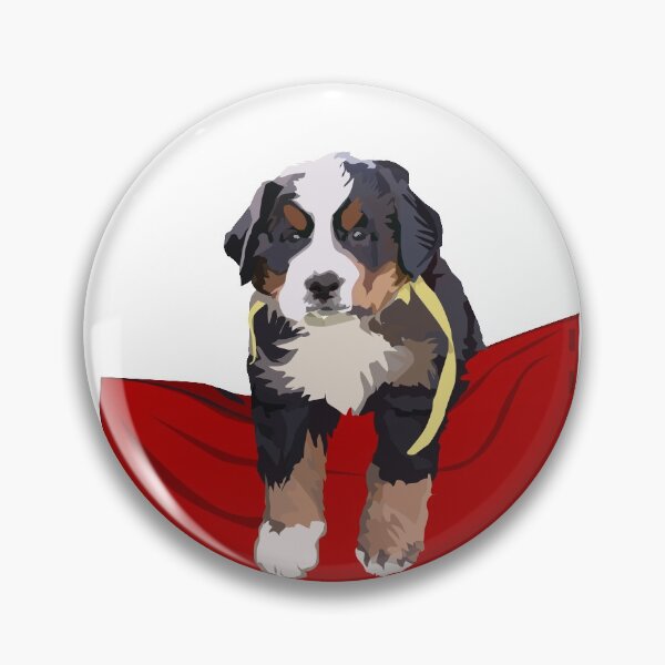 Item preview, Bernese Mountain Dog Puppy illustration  designed and sold by Anvin Peeter.