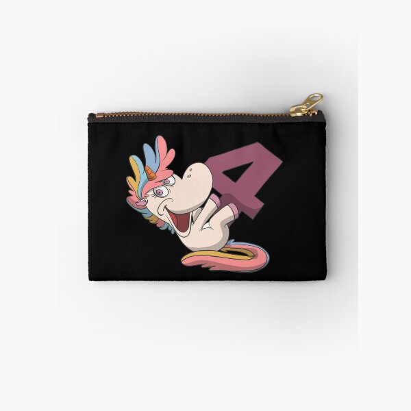 Item preview, Children's 4th birthday present with cute unicorn designed and sold by Monkey Ful.