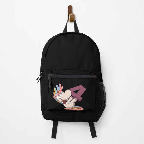 Item preview, Children's 4th birthday present with cute unicorn designed and sold by Monkey Ful.