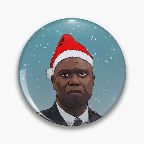 Item preview, Brooklyn Captain Holt - 99th Precinct - I Am Ecstatic Christmas designed and sold by Orsum-art.