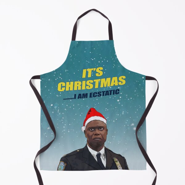 Item preview, Brooklyn Captain Holt - 99th Precinct - I Am Ecstatic Christmas designed and sold by Orsum-art.