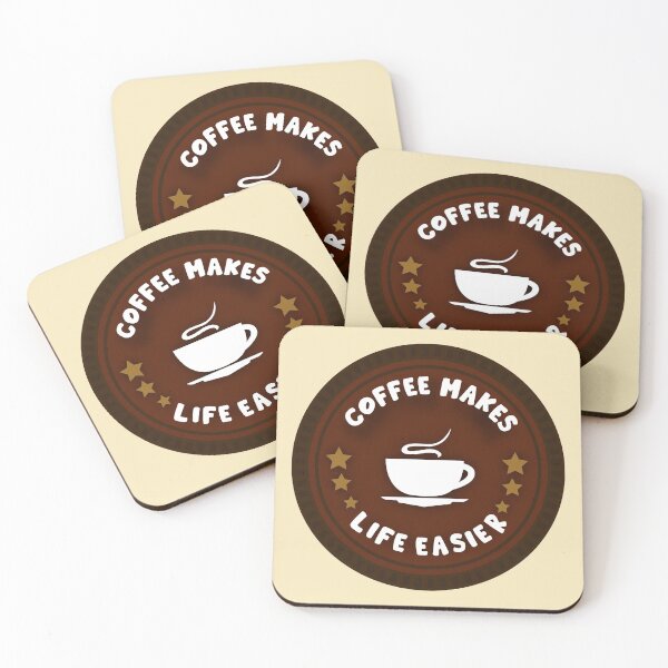 Item preview, COFFEE MAKES LIFE EASIER designed and sold by noahs-shop.