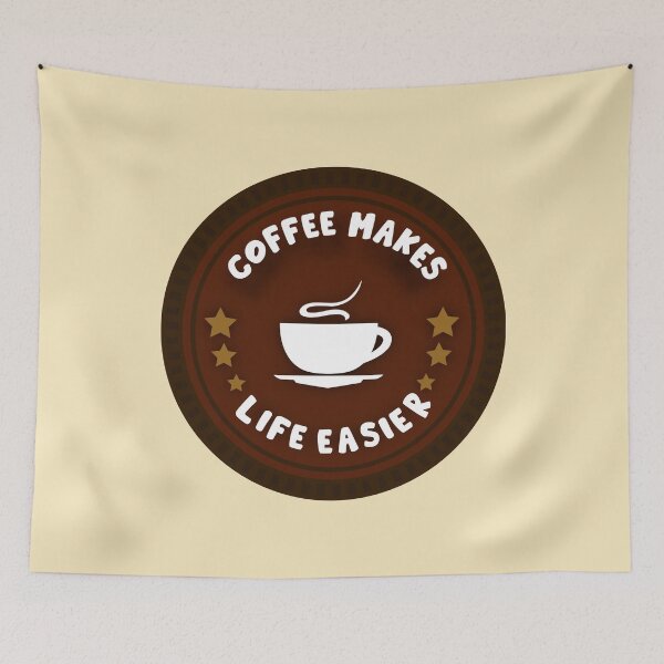 Item preview, COFFEE MAKES LIFE EASIER designed and sold by noahs-shop.