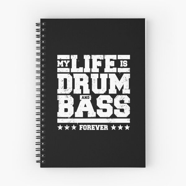 Item preview, MY LIFE IS DRUM AND BASS FOREVER (White) designed and sold by ichtees.