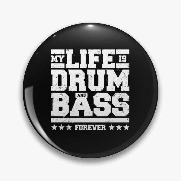 Item preview, MY LIFE IS DRUM AND BASS FOREVER (White) designed and sold by ichtees.