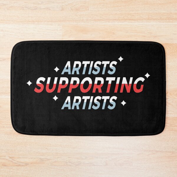 Item preview, Artists need to support artists  designed and sold by ThePrintCrafty.
