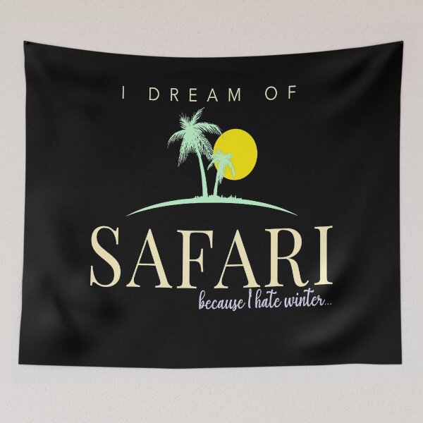 Item preview, I dream of Safari, because I hate winter designed and sold by dreamofdenim.