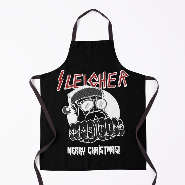 Item preview, Sleigher Heavy Metal Santa with tattoos designed and sold by HeffDesigns.
