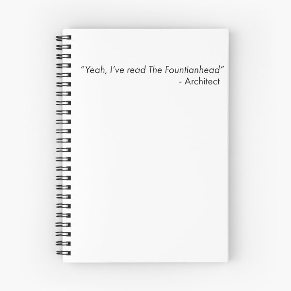 Item preview, Yeah, I've read The Fountainhead designed and sold by pinspace.