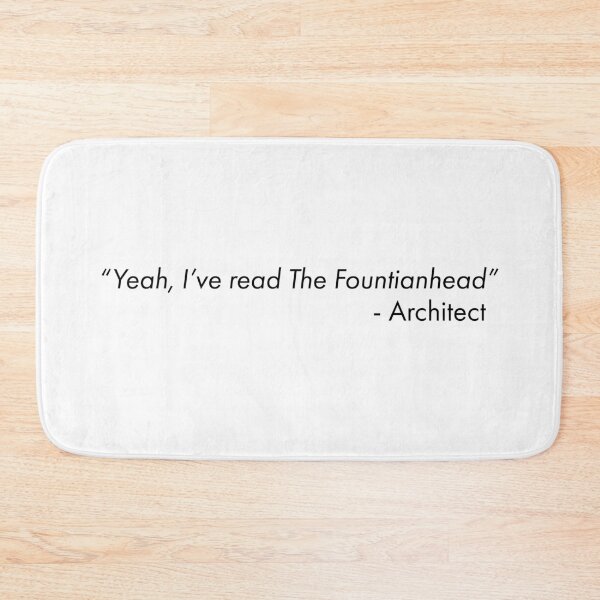 Item preview, Yeah, I've read The Fountainhead designed and sold by pinspace.