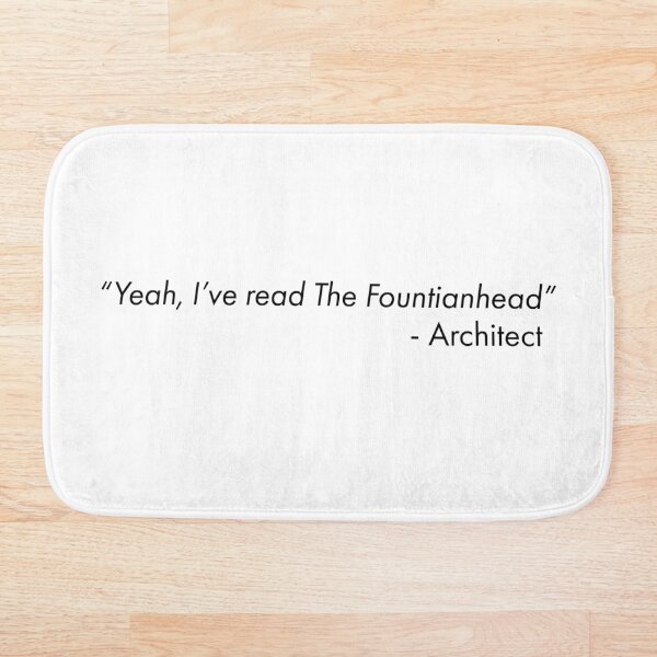 Item preview, Yeah, I've read The Fountainhead designed and sold by pinspace.