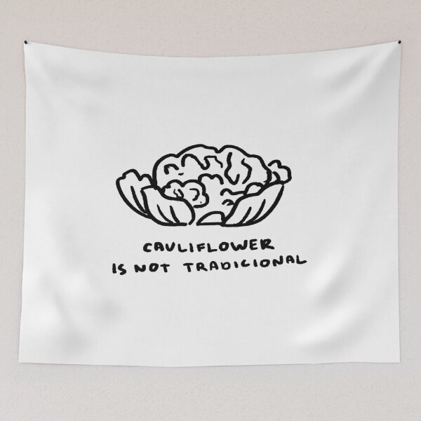Item preview, Cauliflower Is NOT Traditional designed and sold by 4naans.