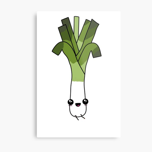 Leek Metal Prints Redbubble