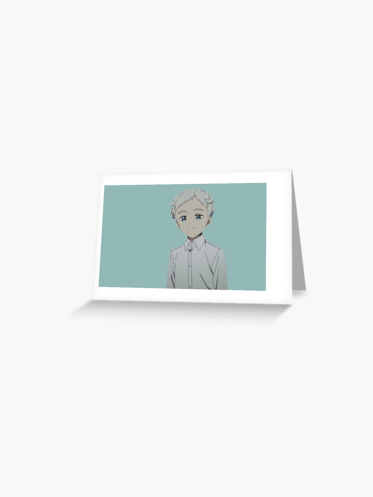 Norman (The Promised Neverland) - White Background | Greeting Card