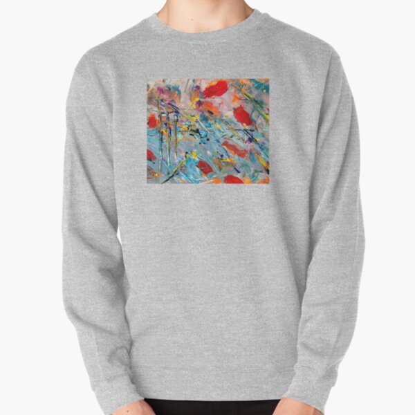 colorful paint Pullover Sweatshirt
