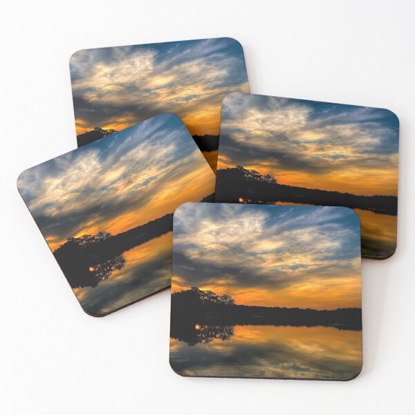 Item preview, Sunset Reflections on the Lake designed and sold by Zurickdesigns.