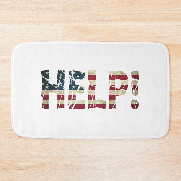 Item preview, American Flag HELP! designed and sold by Venture-Graphix.