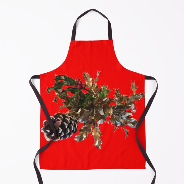 Artikelvorschau, Feiertagsstechpalme, Tannenzapfen, Goldstechpalme und Stechpalmenbeeren entworfen und verkauft von edwardtiptonart.