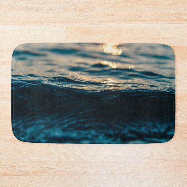 Item preview, SUNSET OCEAN BATHMAT DESIGN designed and sold by Zee4you.
