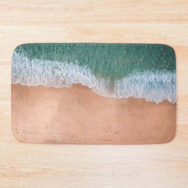 Item preview, BEACH AND OCEAN BATHMAT DESIGN designed and sold by Zee4you.