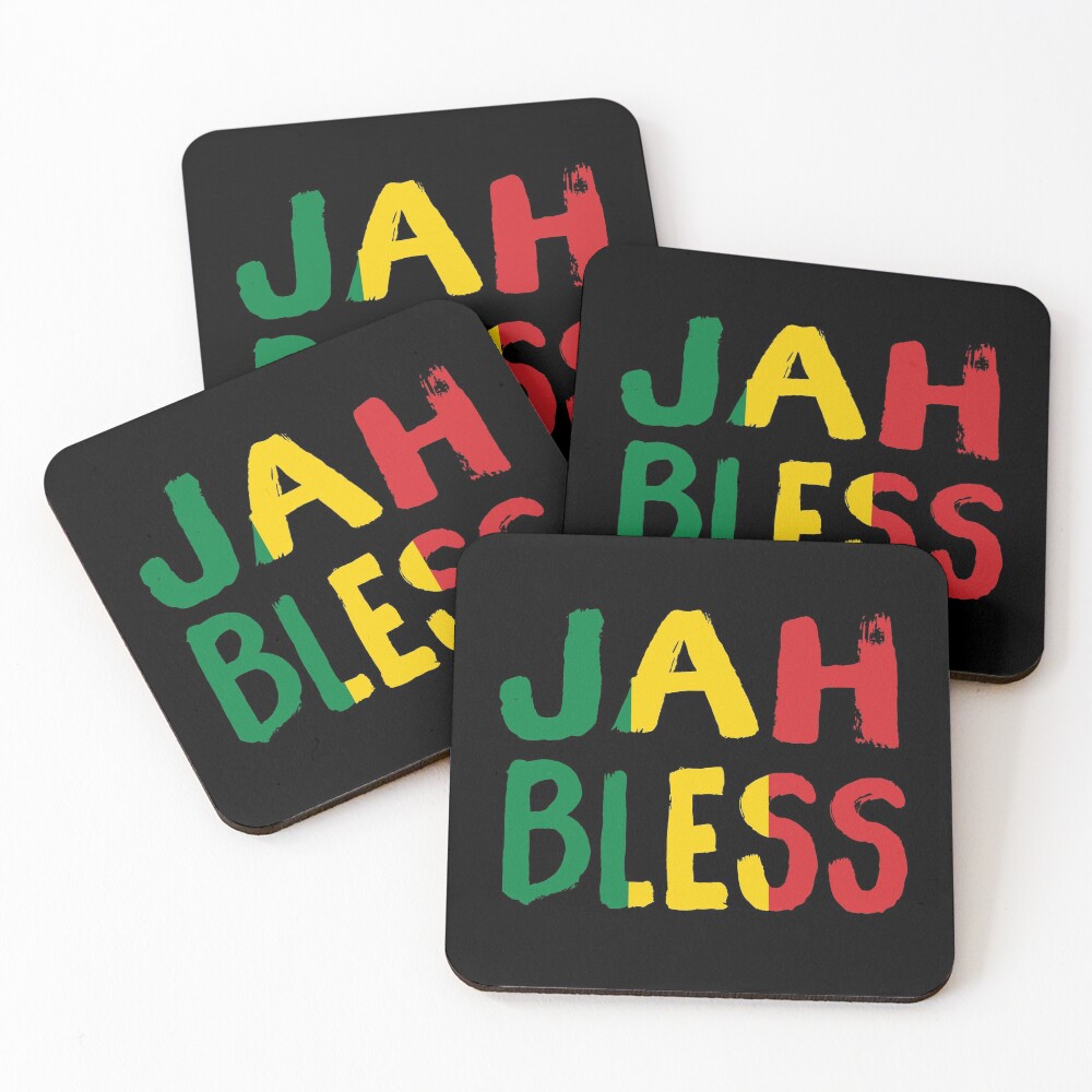 Item preview, Coasters (Set of 4) designed and sold by RastaReggaeLove.