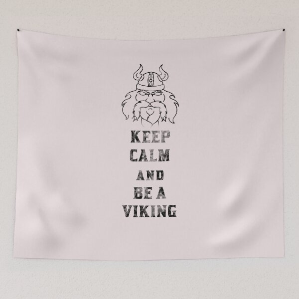 Item preview, Viking Keep Calm beard helmet designed and sold by Naohiro.