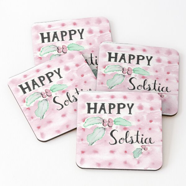 Item preview, Happy Solstice greeting cards designed and sold by hologram0.
