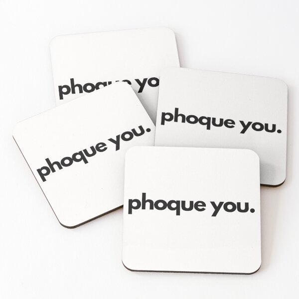 Item preview, Phoque you designed and sold by Funtastic-GOODS.
