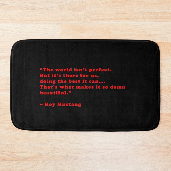 Item preview, Roy Mustang - Quote  designed and sold by Epicanimequotes.
