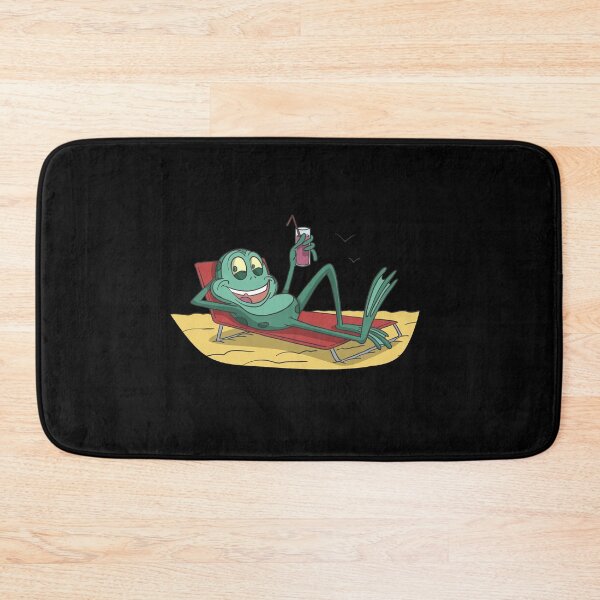 Item preview, Funny frog lying on the beach with cocktail designed and sold by Monkey Ful.