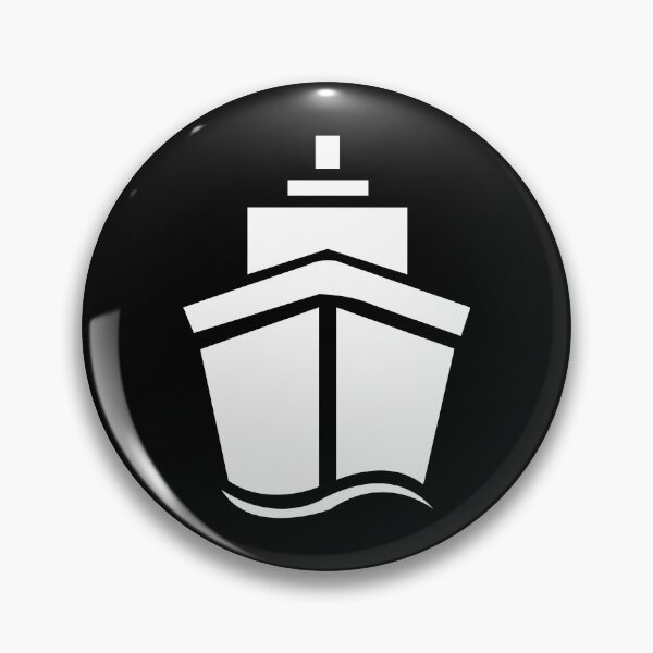 Item preview, Simple Cruise Liner Ship Icon designed and sold by Dator.