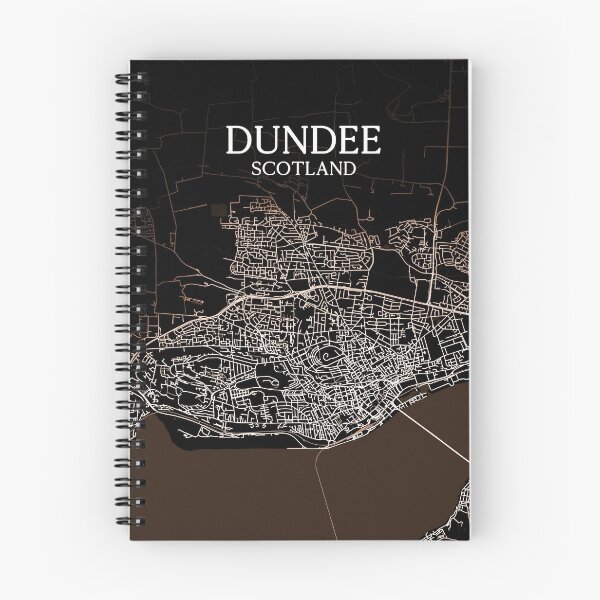 Item preview, Streets Of Scotland - Dundee (Colour - Orange) designed and sold by TSGart.